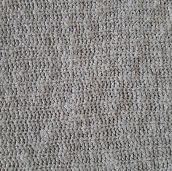 Grey Knit Cross Stitch Detailing Cardigan - Picture 4 of 5